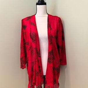 *NWOT - Ladies Open-front Sheer Cardigan, Size M